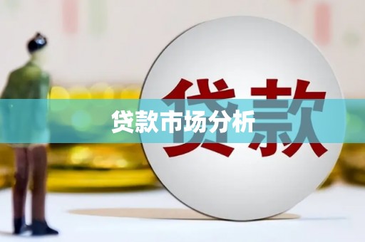 清河贷款市场分析