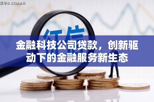清河金融科技公司贷款，创新驱动下的金融服务新生态