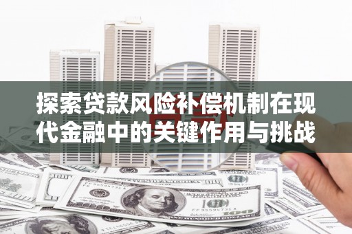 清河探索贷款风险补偿机制在现代金融中的关键作用与挑战