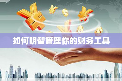 清河如何明智管理你的财务工具