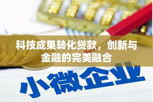 清河科技成果转化贷款，创新与金融的完美融合