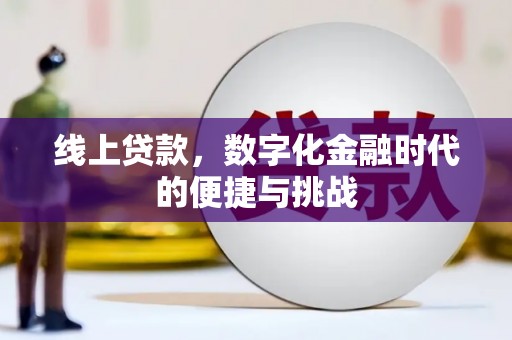 清河线上贷款，数字化金融时代的便捷与挑战