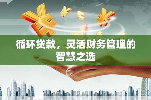 清河循环贷款，灵活财务管理的智慧之选