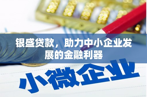 清河银盛贷款，助力中小企业发展的金融利器