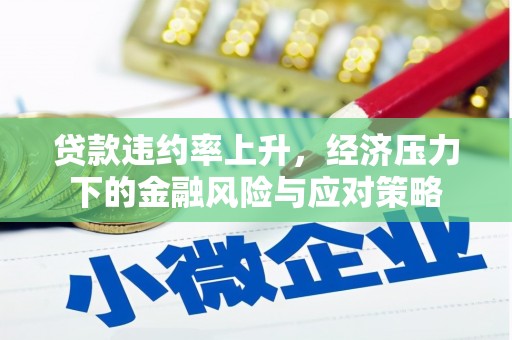 清河贷款违约率上升，经济压力下的金融风险与应对策略