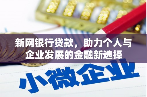 清河新网银行贷款，助力个人与企业发展的金融新选择