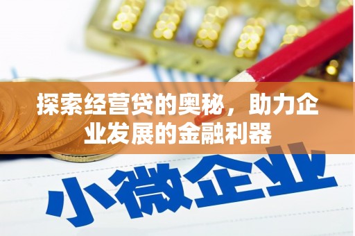 清河探索经营贷的奥秘，助力企业发展的金融利器