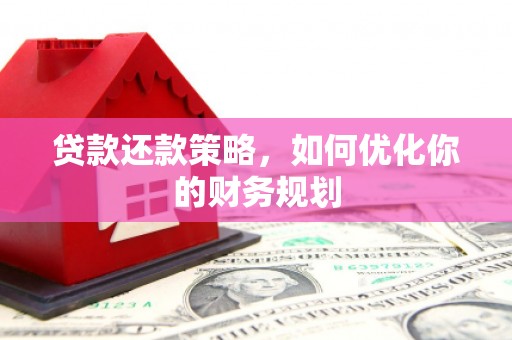 清河贷款还款策略，如何优化你的财务规划