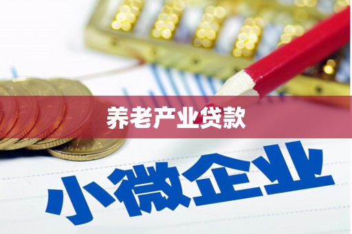 清河养老产业贷款