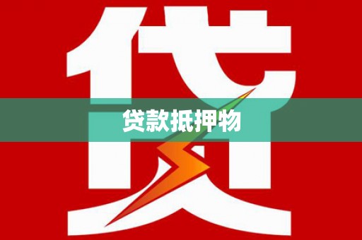 清河贷款抵押物